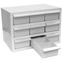 Buyers 9-Drawer Parts Cabinet,
