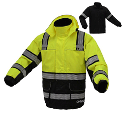 ANSI Class 3 ONYX 3-In-1 Winter Parka